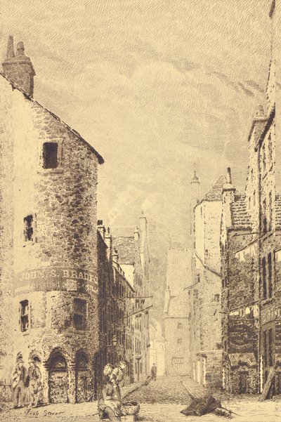 Fischstraße von Richard Davidson Winter