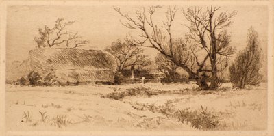 Old Farm Court Road, Dulwich von Richard Davidson Winter