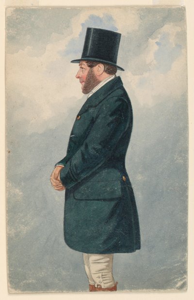 Porträt von George Beets von Richard Dighton