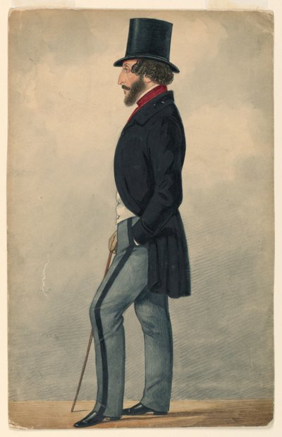 Porträt von Lord Beauclerk von Richard Dighton
