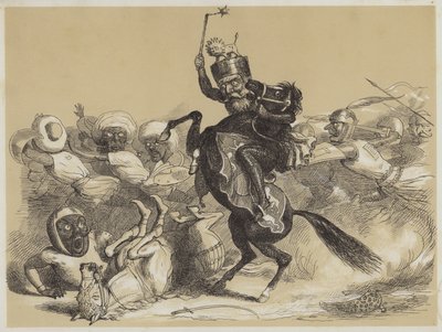 Richard Löwenherz und Saladin von Richard Doyle