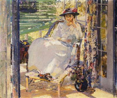 Im Wintergarten von Richard Emil Miller