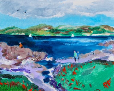 Später Nachmittag, Monterey, 2017 von Richard Fox