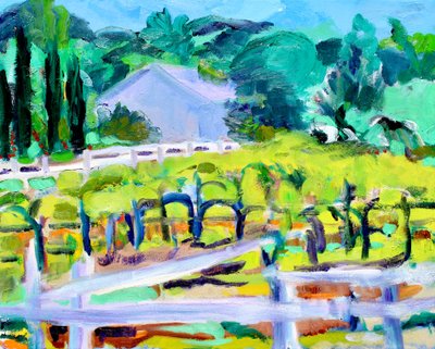 Der gebrochene Zaun, 2019 von Richard Fox