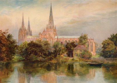 Lichfield-Kathedrale, 1902, 1938 von Richard Henry Wright