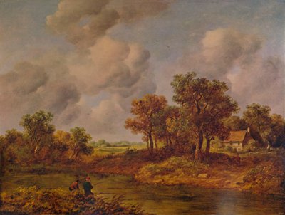 In der Nähe von Henley-on-Thames, 19. Jahrhundert, 1935 von Richard Hilder