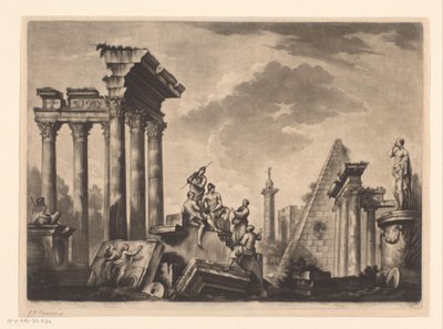Ruinen in Rom von Richard Houston