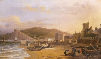 Gesamtansicht von Teignmouth, 1820 von Richard Hume Lancaster