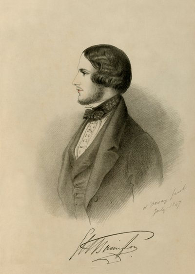 George Barrington, 1847 von Richard James Lane