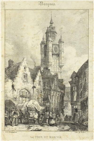 Der Turmmarkt von Richard Parkes Bonington