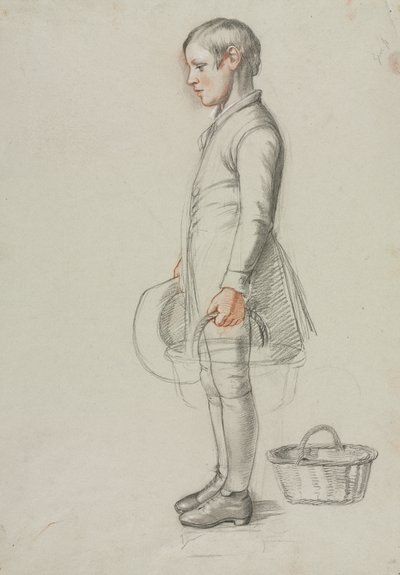 Studie für "Country Cousins" von Richard Redgrave