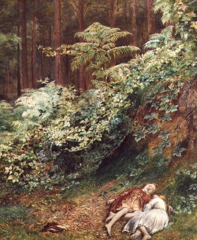 Die Kinder im Wald - Morgen von Richard Redgrave