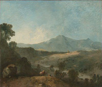 Cader Idris, mit dem Mawddach-Fluss von Richard Wilson