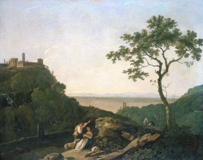 Ansicht von Tivoli, ca. 1765-1770 von Richard Wilson