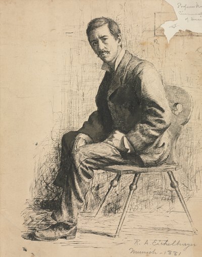 Skizze von Professor Mowotny von Robert A. Eichelberger