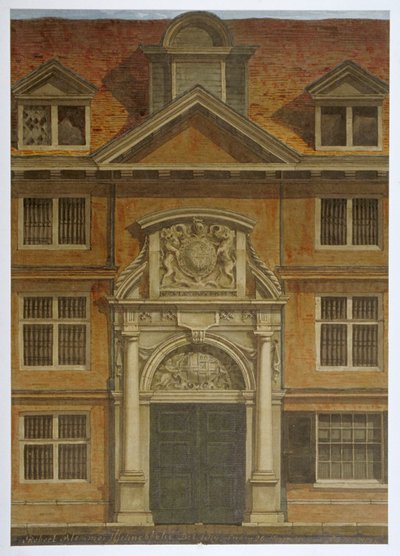 Blackwell Hall, City of London von Robert Blemmell Schnebbelie