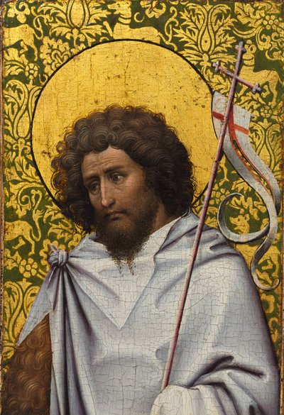 Johannes der Täufer, ca. 1410 von Robert Campin