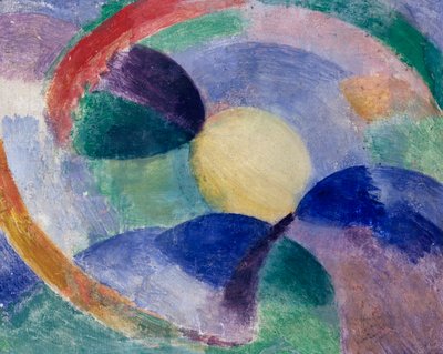 Kreisförmige Formen, Mond von Robert Delaunay