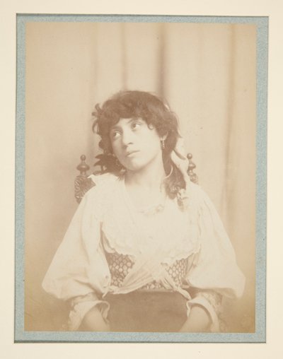 Ohne Titel (junges Mädchen) von Robert Demachy