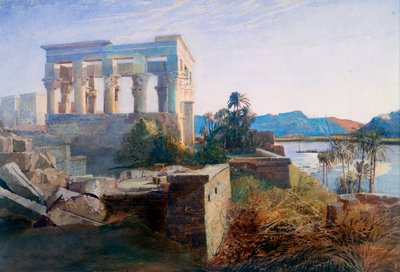 Philae, Ägypten, 19. Jahrhundert von Robert Dighton