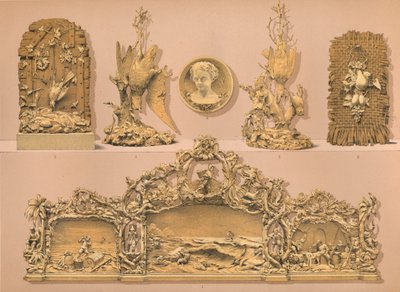 Holzschnitzereien, 1893 von Robert Dudley
