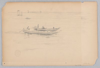 Fischerboote, Japan von Robert Frederick Blum