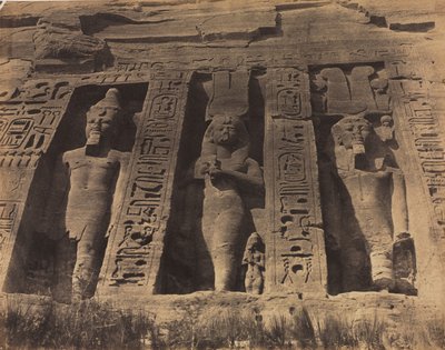 Tempel von Abu Simbel von Robert Murray