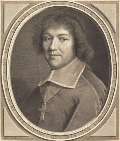 Charles-Maurice Le Tellier von Robert Nanteuil