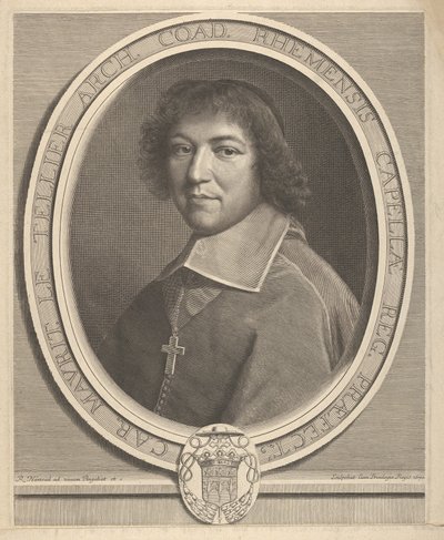 Charles-Maurice Le Tellier, 1670 von Robert Nanteuil