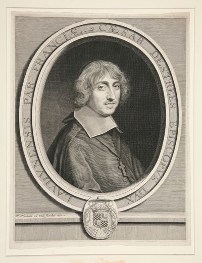 Cäsar Kardinal d von Robert Nanteuil