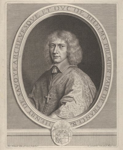 Henri II de Savoie, ca. 1651 von Robert Nanteuil