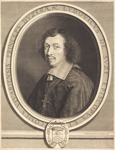 Louis-Francois de La Baume de Suze von Robert Nanteuil