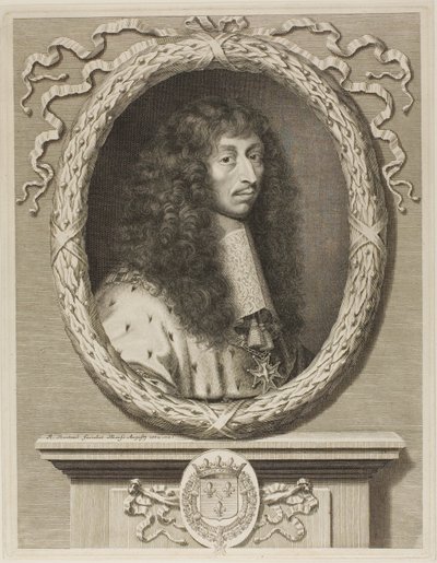 Louis II. de Bourbon, Prinz von Condé von Robert Nanteuil