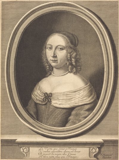 Madame de Gillier von Robert Nanteuil