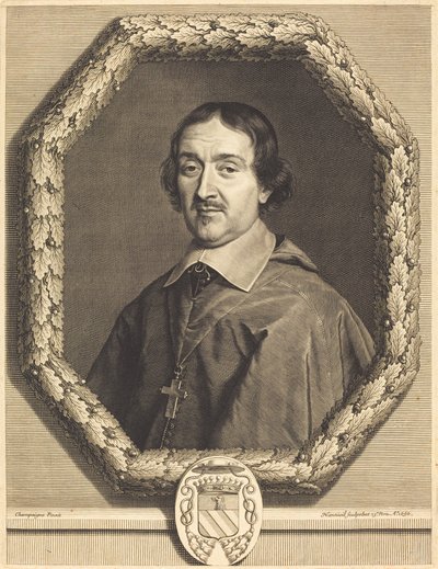 Francois Servien von Robert Nanteuil after Philippe de Champaigne