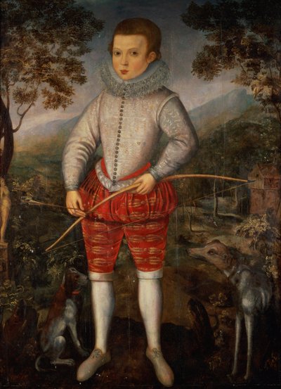 Porträt eines Jungen von Robert Peake