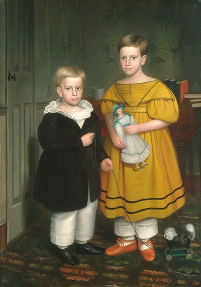 Die Raymond-Kinder, ca. 1838 von Robert Peckham