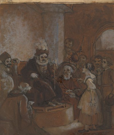 [Eine von] Illustrationen zu Shakespeare von Robert Smirke