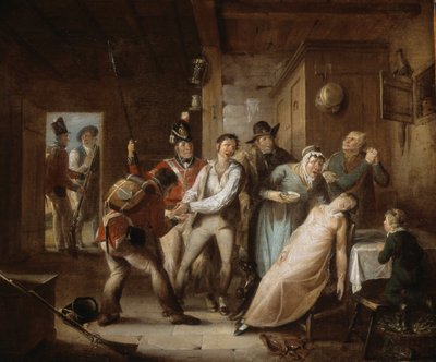 Der Deserteur verhaftet von Robert Smirke
