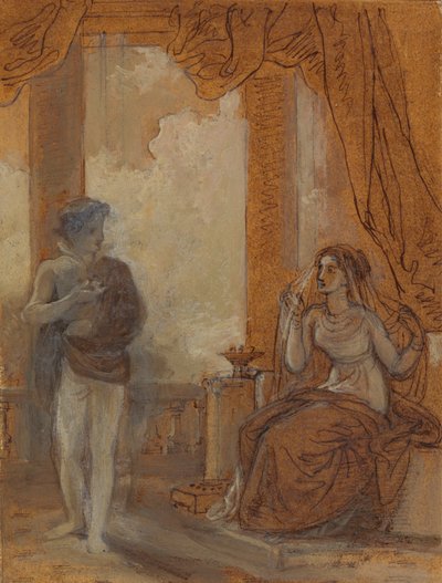 Viola und Olivia von Robert Smirke