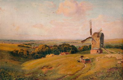 Alfriston Mühle, ca. 1886 von Robert Thorne Waite