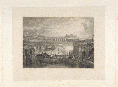 Lancaster von der Aquäduktbrücke von Robert Wallis
