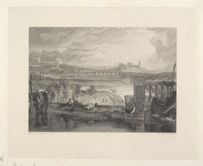 Lancaster von der Aquäduktbrücke von Robert Wallis