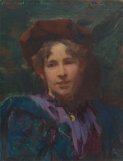 Bessie Potter Vonnoh, 1895 von Robert William Vonnoh