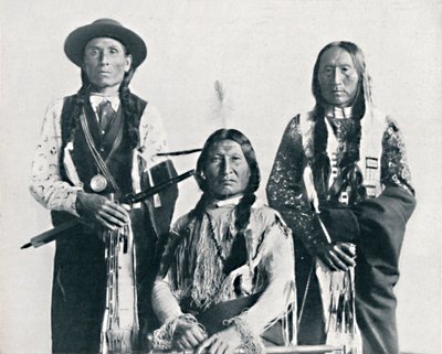 Eine Gruppe von Algonquins von Robert Wilson Shufeldt