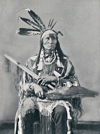 Ein Sioux-Häuptling, 1912 von Robert Wilson Shufeldt