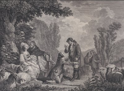 La reconoissance de Fonrose, 1786 von Robert de Launay