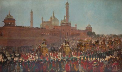 Der Staatseintritt in Delhi von Roderick D. MacKenzie