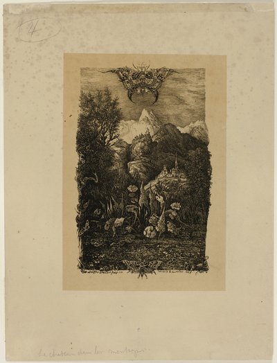 Der Schmetterling und der Teich von Rodolphe Bresdin