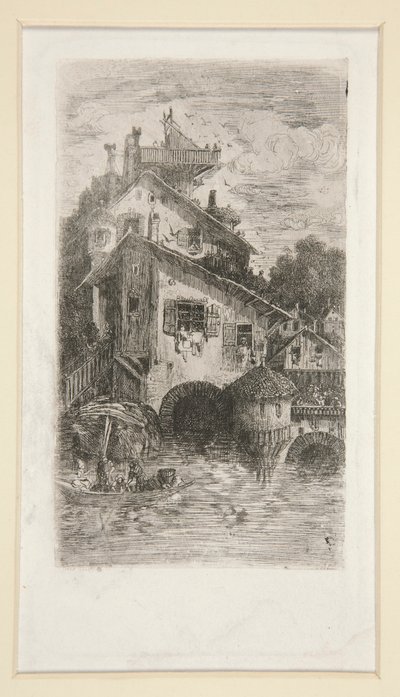 Die Mühle von Rodolphe Bresdin